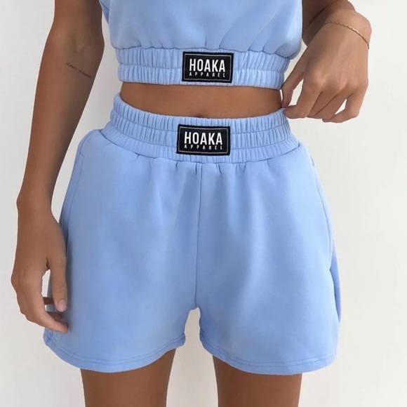 Hoaka Pants - Hoaka apparel Bleu Shady Comfy Shorts size XL